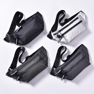 Malote Bum Bag Zipper Custom Logo de pouco peso do saco da cintura do esporte da tela