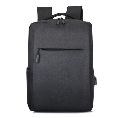 O saco da trouxa do portátil da forma do negócio que carrega trouxas impermeáveis do portátil do curso de USB dos homens feitos sob encomenda ensaca