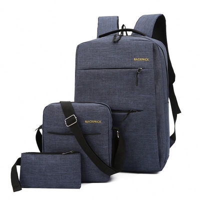A trouxa de carregamento do Usb de 1,47 polegadas ajusta 3 em 1 mochila impermeável de Oxford do computador