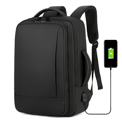 Trouxa de carregamento de USB do negócio com o saco do computador de Oxford do carregador do telefone