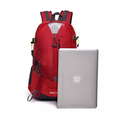 saco exterior impermeável da luz 40L que caminha a montanha de acampamento Mochila do curso da trouxa