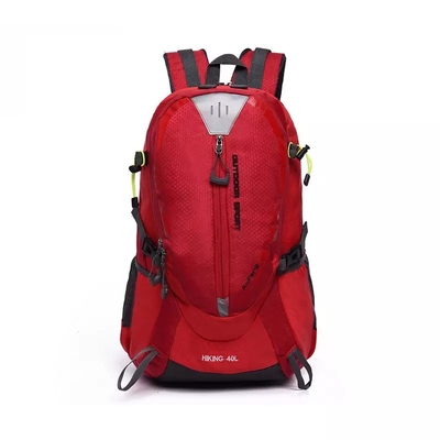 saco exterior impermeável da luz 40L que caminha a montanha de acampamento Mochila do curso da trouxa