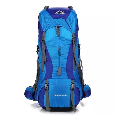 Poliéster Trekking impermeável da trouxa da montanha de Ransel ISO da trouxa de 70 litros