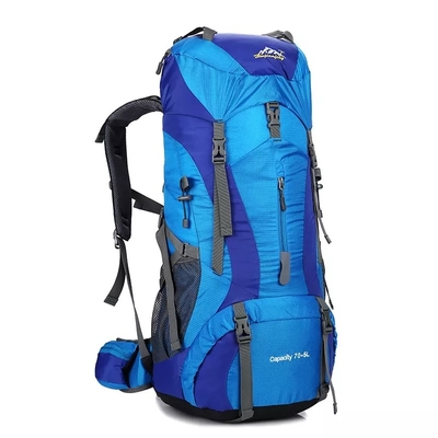 Poliéster Trekking impermeável da trouxa da montanha de Ransel ISO da trouxa de 70 litros