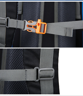 Poliéster Trekking impermeável da trouxa da montanha de Ransel ISO da trouxa de 70 litros