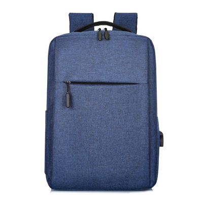 O saco da trouxa do portátil da forma do negócio que carrega trouxas impermeáveis do portátil do curso de USB dos homens feitos sob encomenda ensaca