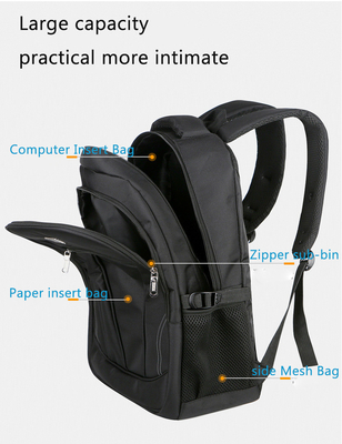 Homens multifuncionais da trouxa dos sacos do portátil de 15,6 polegadas da trouxa nova do portátil &amp; do curso do negócio impermeáveis