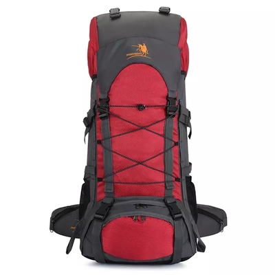 60L trouxa de acampamento impermeável azul do alpinismo da trouxa BSCI