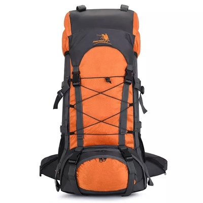 60L trouxa de acampamento impermeável azul do alpinismo da trouxa BSCI