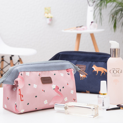 Forma que pendura o saco cosmético com a senhora de saco Cute Portable do arti'culo de tocador do zíper