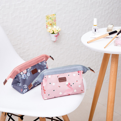 Forma que pendura o saco cosmético com a senhora de saco Cute Portable do arti'culo de tocador do zíper