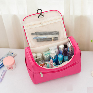Poliéster que pendura o curso cosmético Kit Organizer do curso cosmético do saco