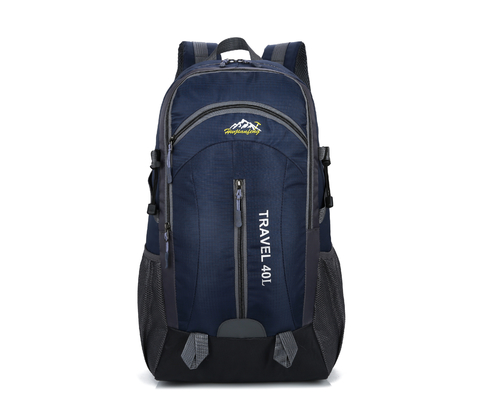40L trouxa de acampamento impermeável alaranjada do curso da trouxa 55cm com furo da carga de USB