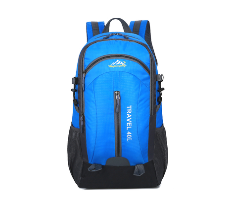 40L trouxa de acampamento impermeável alaranjada do curso da trouxa 55cm com furo da carga de USB