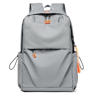 Trouxa do roubo de Grey Waterproof Travel Laptop Backpack anti com porto de carregamento do Usb