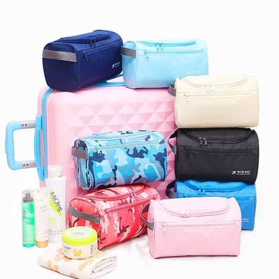 Organizador de suspensão Waterproof Travel da composição do saco do arti'culo de tocador do círculo da forma do tambor