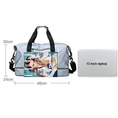 Saco de Duffle do Gym de SEDEX com o saco de nylon impermeável do Gym do compartimento da sapata