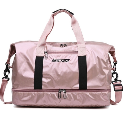 Saco de Duffle do Gym de SEDEX com o saco de nylon impermeável do Gym do compartimento da sapata