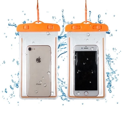 Caso impermeável do telefone celular com Lanyard Swimming