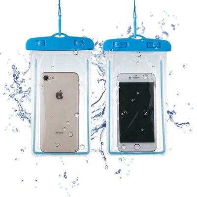 Caso impermeável do telefone celular com Lanyard Swimming