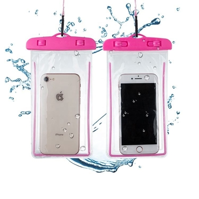 Caso impermeável do telefone celular com Lanyard Swimming