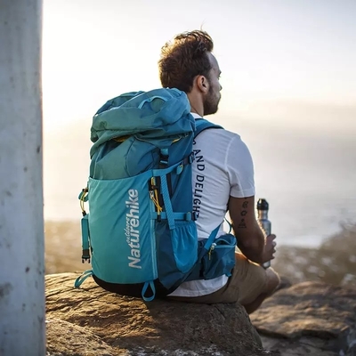 Da montanha impermeável de pouco peso da trouxa 60cm do poliéster 0.1kg saco Trekking