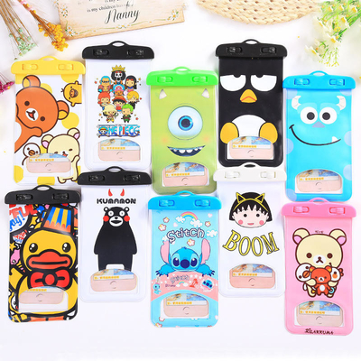 Malote impermeável do telefone celular impermeável bonito do saco do telefone celular para Iphone Android
