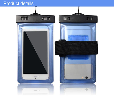 Caixa impermeável universal do telefone do à prova de água de Smartphone do malote do telefone do Pvc