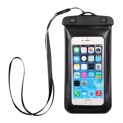 Caso impermeável de Smartphone do malote preto do telefone do à prova de água para o universal do telefone