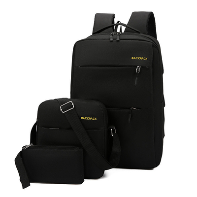 A trouxa de carregamento do Usb de 1,47 polegadas ajusta 3 em 1 mochila impermeável de Oxford do computador