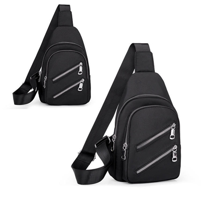 9,7&quot; multi cruz do bolso - saco USB do estilingue do ombro de pano um de Oxford do saco do estilingue do corpo