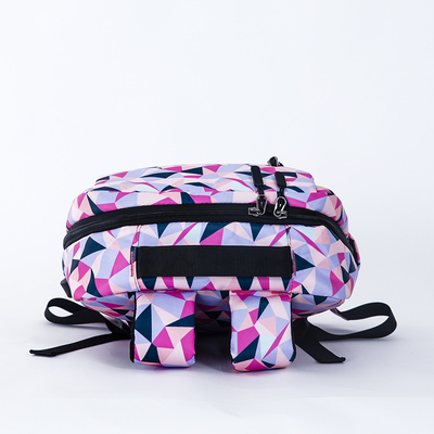 A trouxa de nylon do portátil das senhoras ajustou o saco de escola impermeável de 3 partes