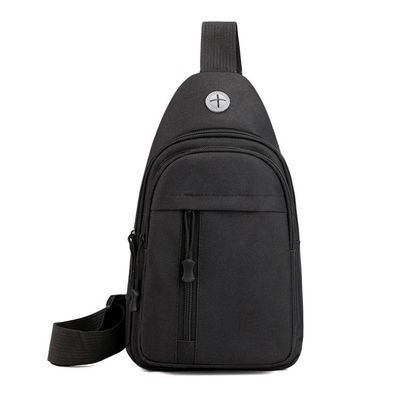 Cruz multifuncional - saco BSCI unisex do estilingue da camuflagem da tela do nylon do saco do estilingue do corpo