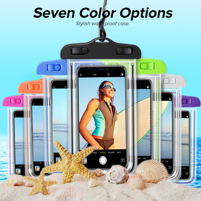 Da caixa impermeável do telefone de Lanyard Waterproof Cell Phone Pouch saco de flutuação universal