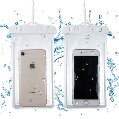 Caso impermeável do telefone celular com Lanyard Swimming