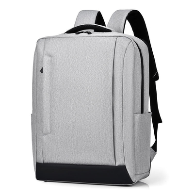 Trouxa de pouco peso do portátil de Gray Business Laptop Backpack Nylon de 11,8 polegadas
