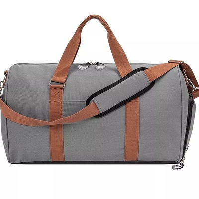 Anti trole unisex da bagagem do armazenamento do saco de Duffle da prova da água da cor sólida do saco do curso do roubo