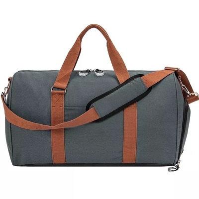 Anti trole unisex da bagagem do armazenamento do saco de Duffle da prova da água da cor sólida do saco do curso do roubo