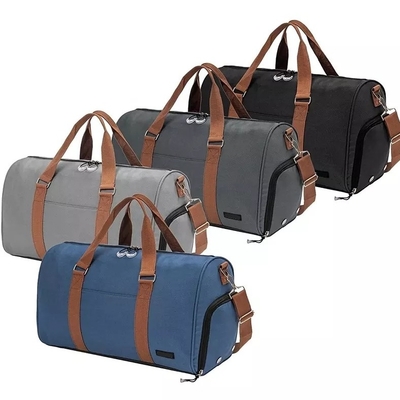 Anti trole unisex da bagagem do armazenamento do saco de Duffle da prova da água da cor sólida do saco do curso do roubo