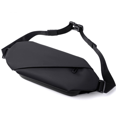 O saco impermeável Fanny Pack Waist Pouch Bag da correia da forma para homens cruza - o corpo
