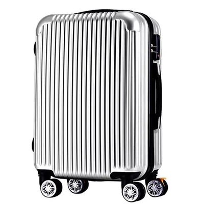 A bagagem de viagem do policarbonato do PC ajustou-se de 3 partes do trole de superfície brilhante de Hardside da mala de viagem das meninas