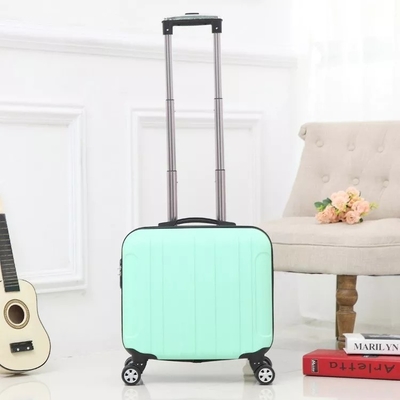 Mala de viagem impermeável do embarque de Carry On Travel Luggage Hardshell 18 polegadas com fechamento