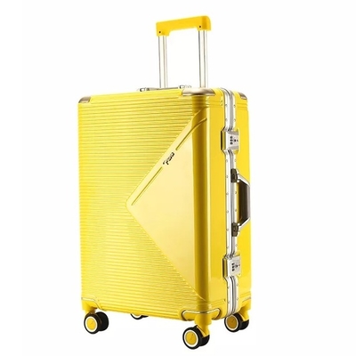 20&quot; caixa dura de viagem feita sob encomenda do PC do punho da mala de viagem do trole da escala impermeável do peso da bagagem do curso