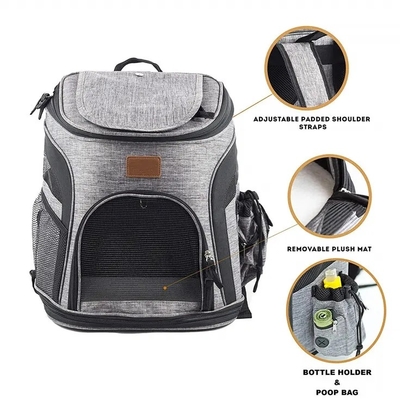 O curso expansível Carry Pet Carrier Backpack Airline aprovou