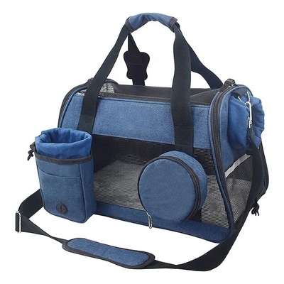 3 em 1 material pequeno do algodão do plutônio de Cat Dog Travel Carrier Nylon do saco de portador do animal de estimação
