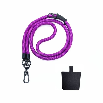 Correia universal do telefone de Lanyard Strap Adjustable Nylon Neck do telefone para o esporte exterior